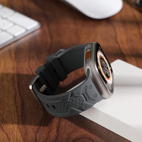 Zitel Band for Apple Watch Ultra 2 / Ultra 49/46/45/44mm Strap - Dark Gray