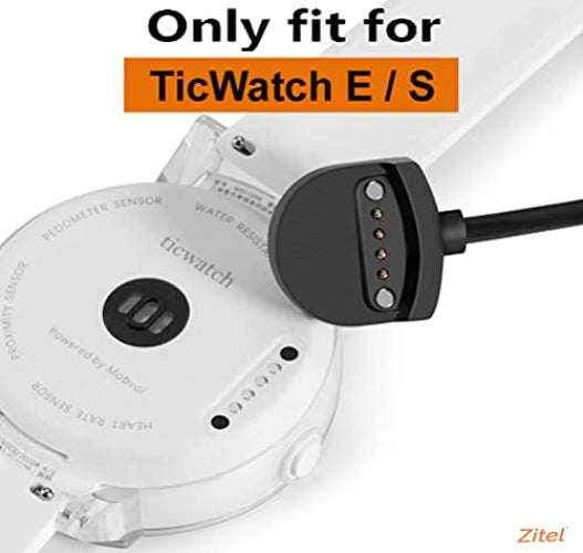 Zitel Charger for Ticwatch S/E Charging Cable