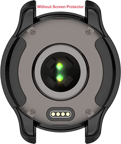 Zitel Case for Garmin Venu 2 Plus Bumper Cover Shell (Without Screen Protector) - Black