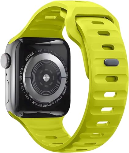 Zitel Band for Apple Watch Straps 41mm 40mm 38mm - Fluorescent Green