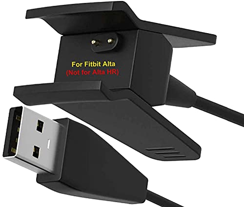 Zitel® Charger Dock Cable Compatible with Fitbit Alta (NOT for Alta HR) - Black