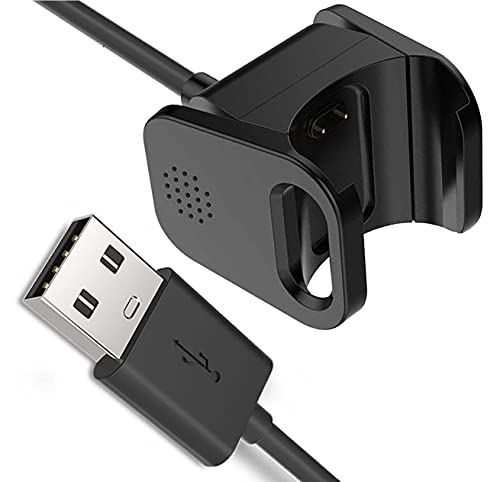 Zitel® Charger Dock Cable Compatible with Fitbit Charge 4 - Black