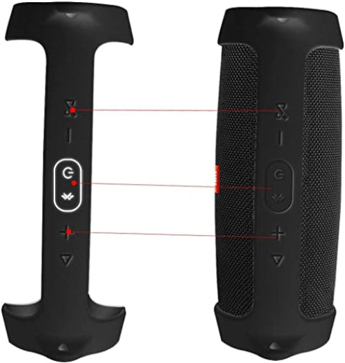 Zitel Case for JBL Charge 4 Portable Bluetooth Speaker Protective Cover