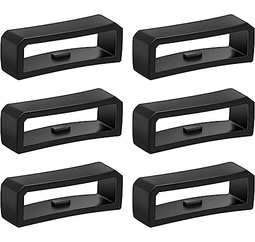 Zitel Fastener Rings for Garmin Fenix 7X, Fenix 6X/6X Pro, Fenix 5X/5X Plus, Fenix 3/3 HR, Descent MK2&MK1, Quatix/Tactix/D2 Series - 26mm (6 Pack)
