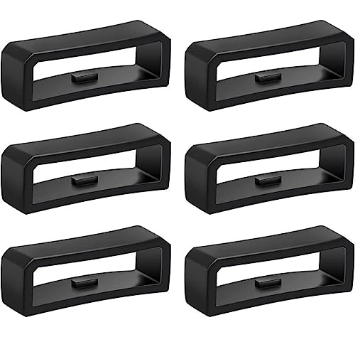 Zitel Fastener Rings for Garmin Fenix 7X, Fenix 6X/6X Pro, Fenix 5X/5X Plus, Fenix 3/3 HR, Descent MK2&MK1, Quatix/Tactix/D2 Series, 26mm Fastener Rings (6 Pack)