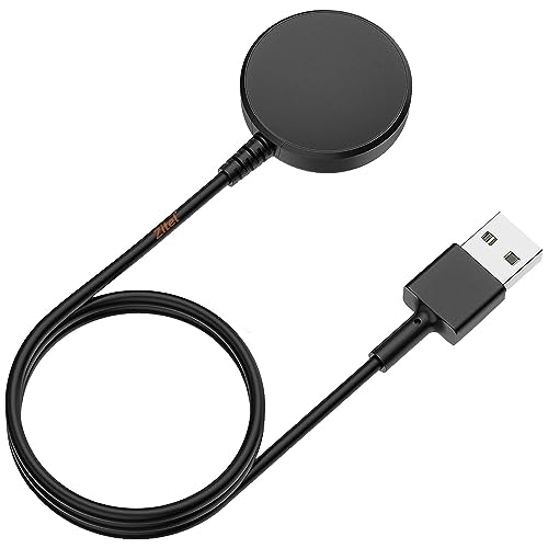Zitel Charger for Samsung Galaxy Watch 6 - Replacement USB Charging Cable 100cm - Black