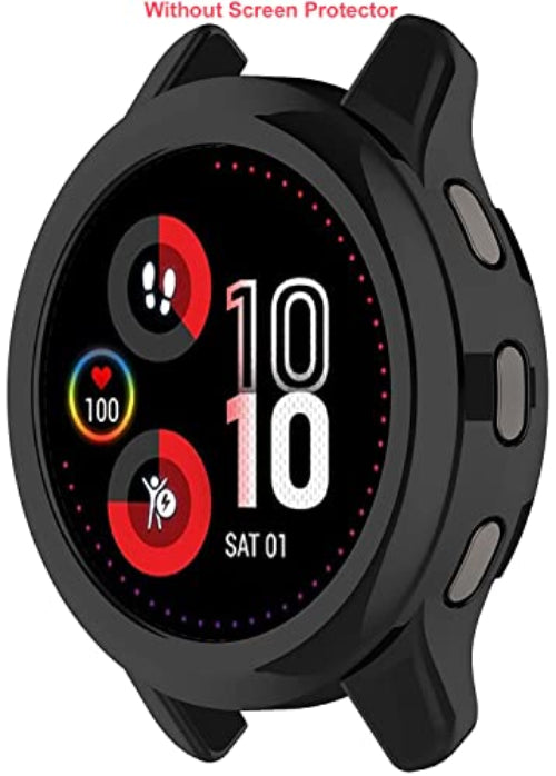 Zitel Case for Garmin Venu 2 Plus Bumper Cover Shell (Without Screen Protector) - Black