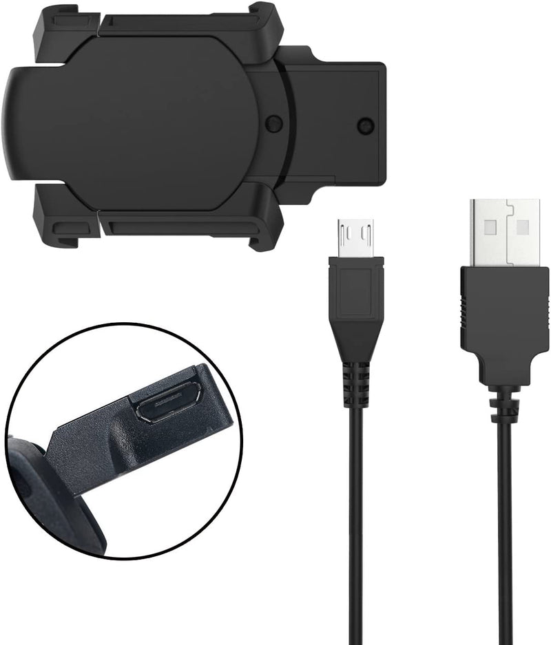 Zitel Charger for Garmin Fenix 3 / Sapphire / HR, Quatix 3, Tactix Bravo, D2 Bravo Charging USB Cable