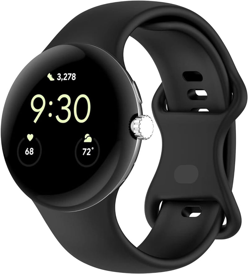 Zitel Band for Google Pixel Watch 2 / Pixel Watch Strap (Black, Large)