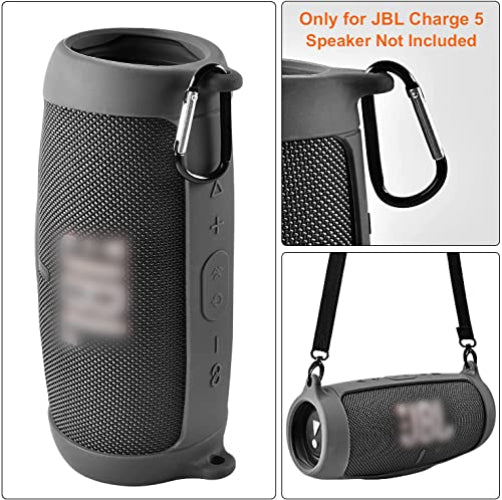 Zitel Case for JBL Charge 5 Portable Bluetooth Speaker Protective Cover