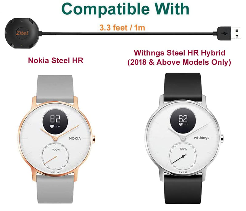 Zitel Charer for Nokia Steel HR Smartwatch / Withings Steel HR Hybrid