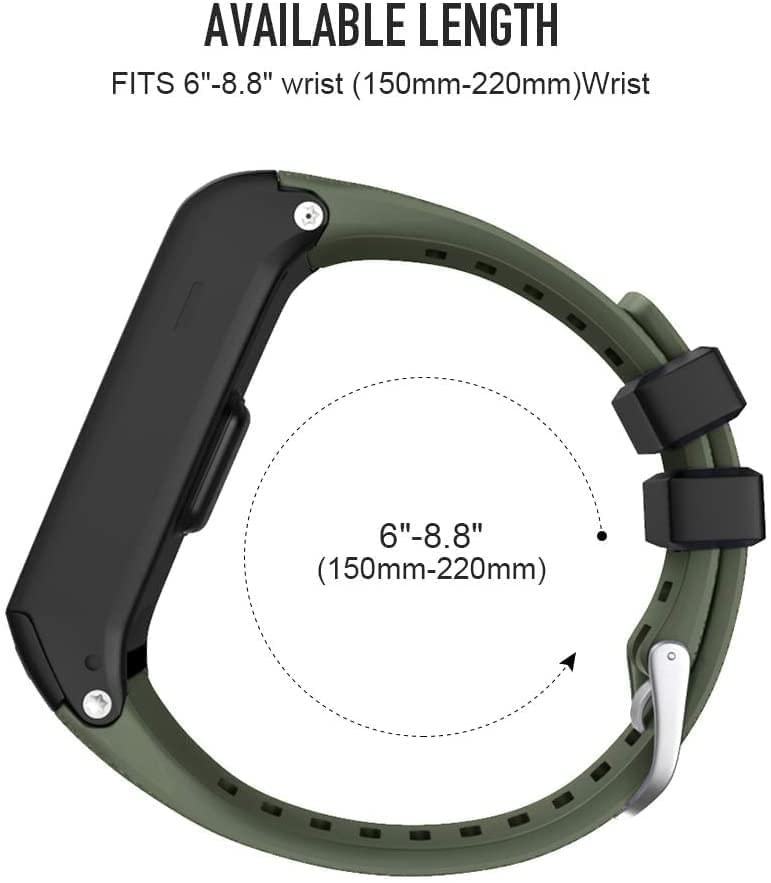 Zitel Band for Garmin Vivoactive HR Strap with Adapter Tools - Army Green