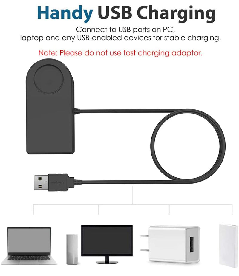 Zitel Charger for Garmin Forerunner 310XT 910XT 405 405CX 410 Charging USB Cable 100cm