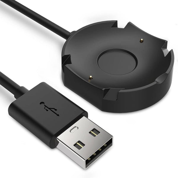 Zitel Charging Cable for Nokia Steel HR Smartwatch / Withings Steel HR Hybrid (Supports 2018 & Above Models ONLY) - Black