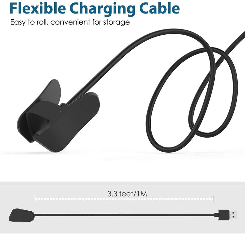 Zitel Charger for Garmin Vivosmart 4 Charging USB Cable 100cm