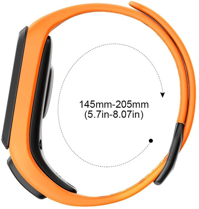 Zitel Band for Tomtom Straps for Runner 3, Spark 3, Runner 2, Spark, Golfer 2, Adventurer - Orange