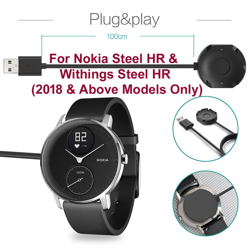 Zitel Charer for Nokia Steel HR Smartwatch / Withings Steel HR Hybrid