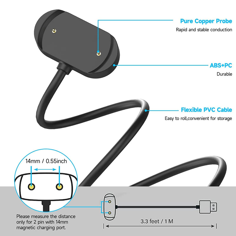 Zitel Charging Cable for Amazfit GTR 4 / Amazfit GTS 4