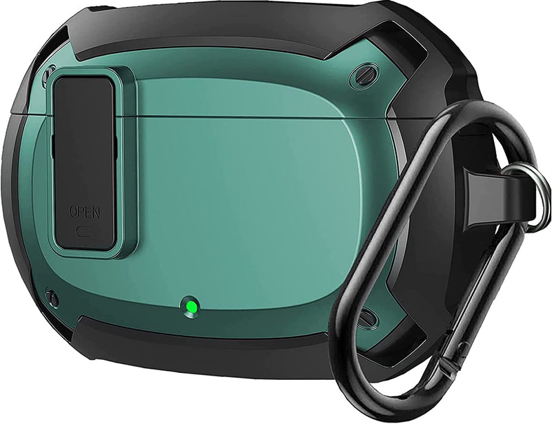 Zitel Rugged Case for New Beats Studio Buds Cover (2021) - Matte Green