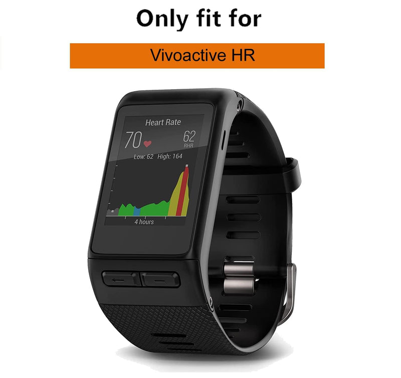 Zitel Band for Garmin Vivoactive HR Strap with Adapter Tools - Orange